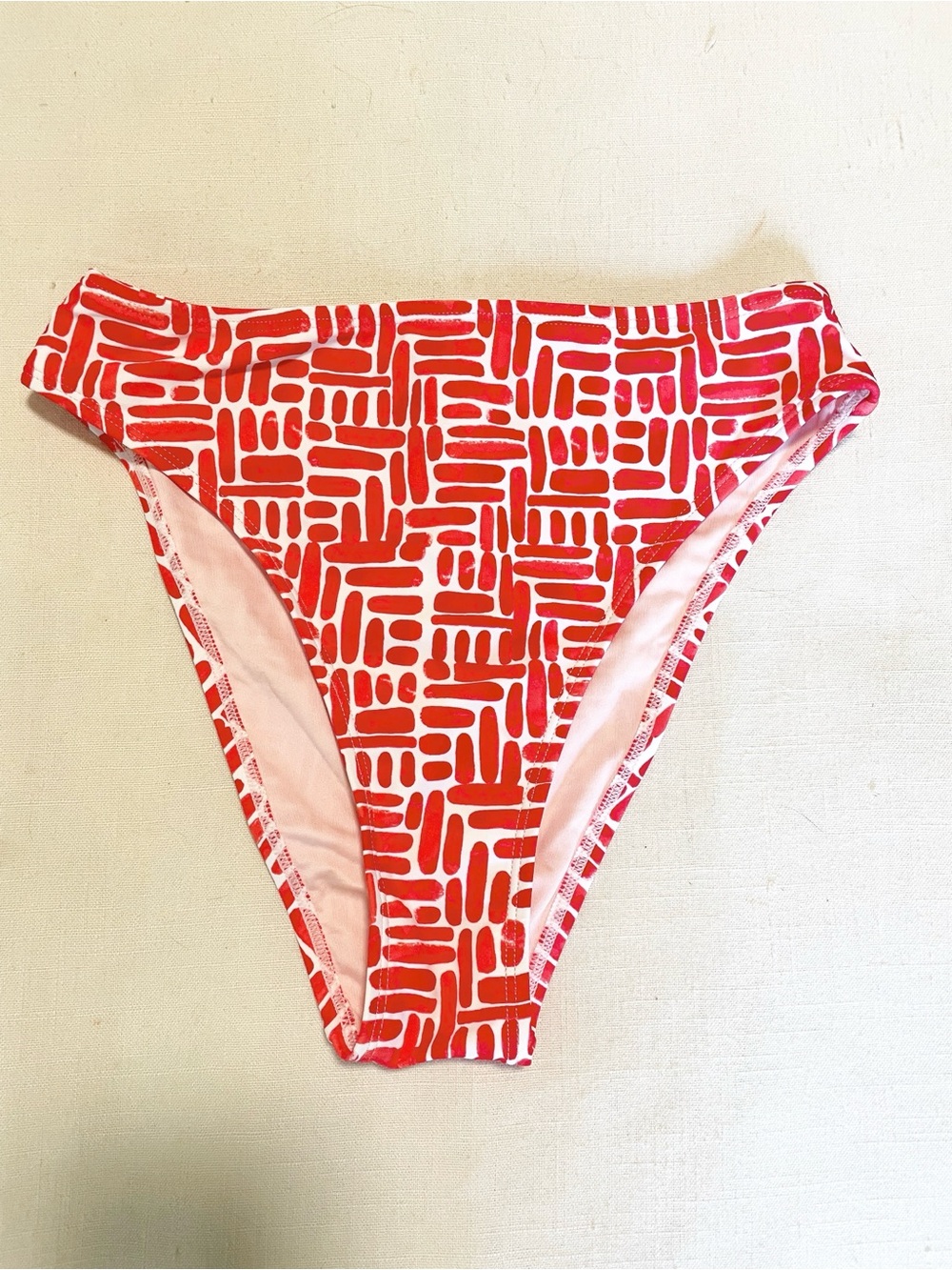 Cupshe Patterned High Cut Bikini Bottom